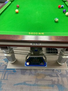 台球桌局部特写