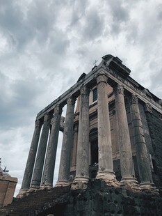 古老罗马建筑外观