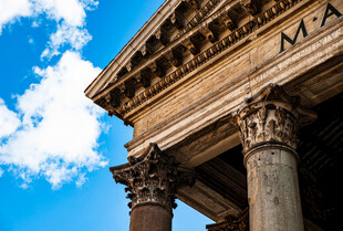 罗马建筑局部特写