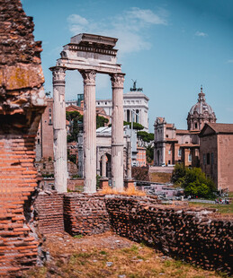 罗马古建筑遗址景观