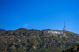洛杉矶标志性好莱坞标志