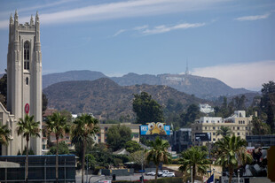 洛杉矶城市景观与标志性建筑