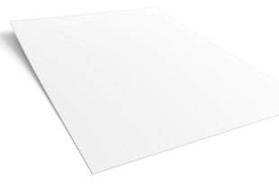 A4空白宣传单设计展示样机