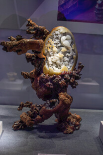 精美木雕摆件工艺精湛