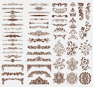 多样图案贴纸展示