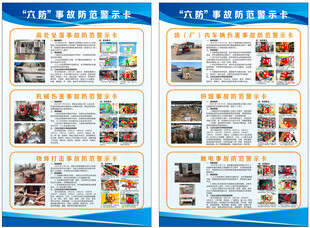 六防事故防范警示卡