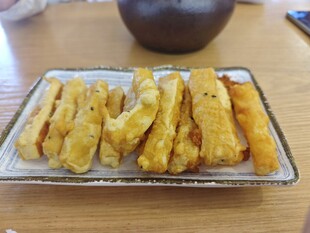 美味炸物摆盘