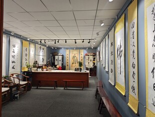 室内展览空间展示丰富内容