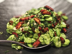 炒蚕豆