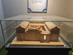 古代建筑模型展品展示