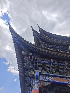 中式古建筑飞檐