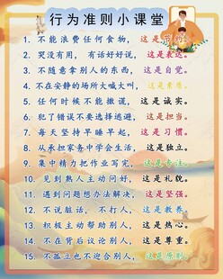 行为准则小课堂