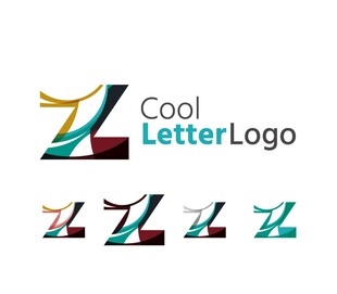 酷炫字母Z标志设计