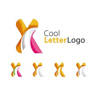 酷炫字母标志设计示例