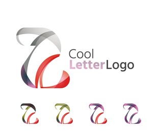 酷炫字母标志设计展示