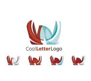 酷炫字母标志设计