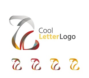 创意字母Z标志设计