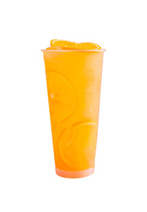 鲜橙水果茶