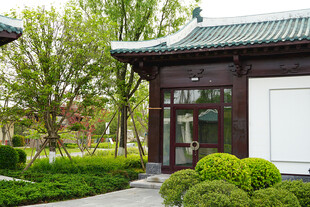 中式庭院雅致建筑景观