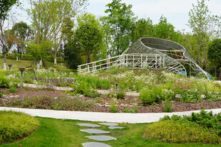 田园风花园景观小屋