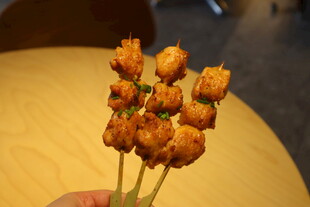 烤鸡腿肉串