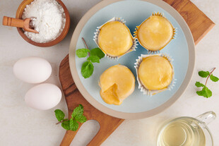 美味蛋挞烘焙素材