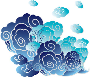 中式云纹图案设计元素