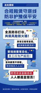 风险防控指南海报