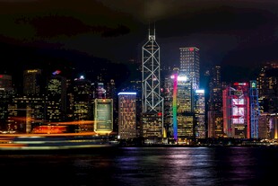 香港璀璨夜景