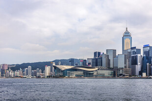 香港城市天际线景观