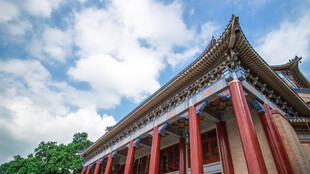 中式古建筑屋檐风采