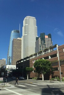 洛杉矶城市高楼街景