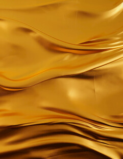 金色绸缎质感纹理画面