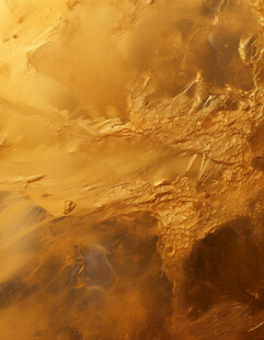 金色流动纹理抽象背景图