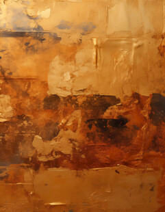 抽象艺术风格的斑驳画作