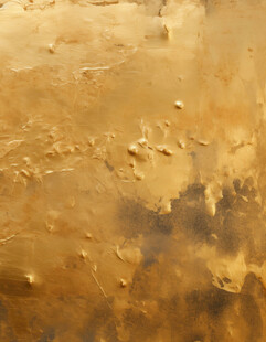 火星表面地貌特写