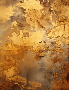 抽象金色纹理艺术画面