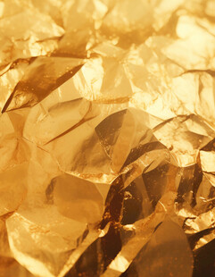 金色褶皱金属箔质感画面