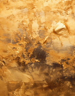 沙漠地表沙石纹理景象