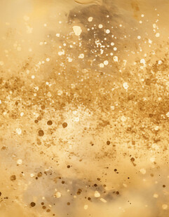金色粒子闪耀梦幻背景