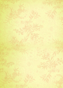 淡黄色花纹复古背景图