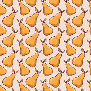 梨图案背景图