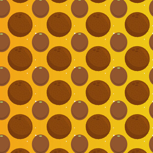 椰子图案背景纹理