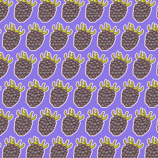 黑色浆果图案纹理