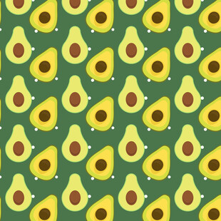 牛油果图案背景图