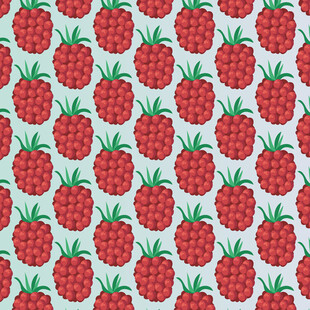 覆盆子图案背景