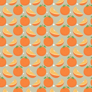 橙子图案背景纹理