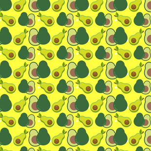 牛油果图案背景纹理