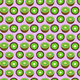 猕猴桃图案背景