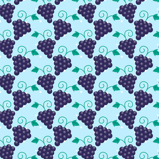 葡萄图案背景